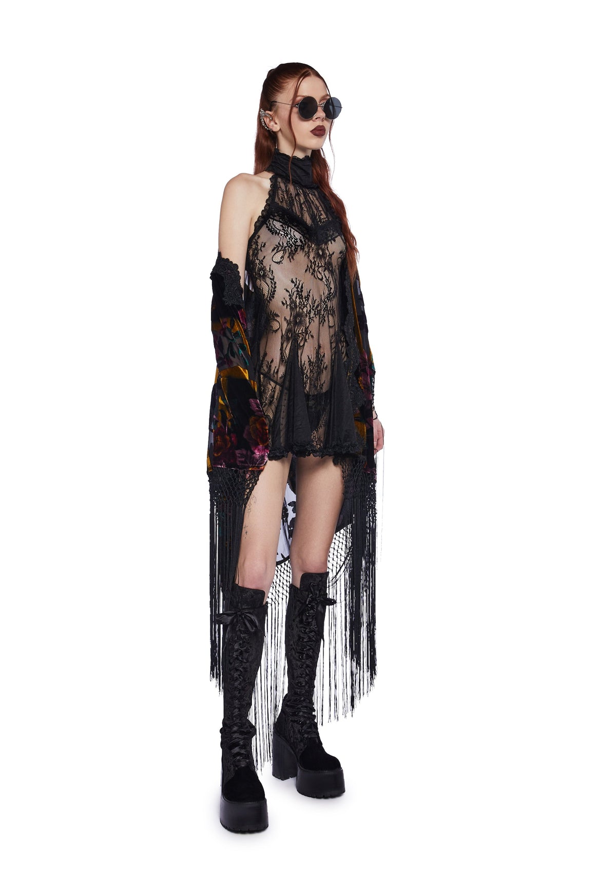 Darling Darkness Mini Dress