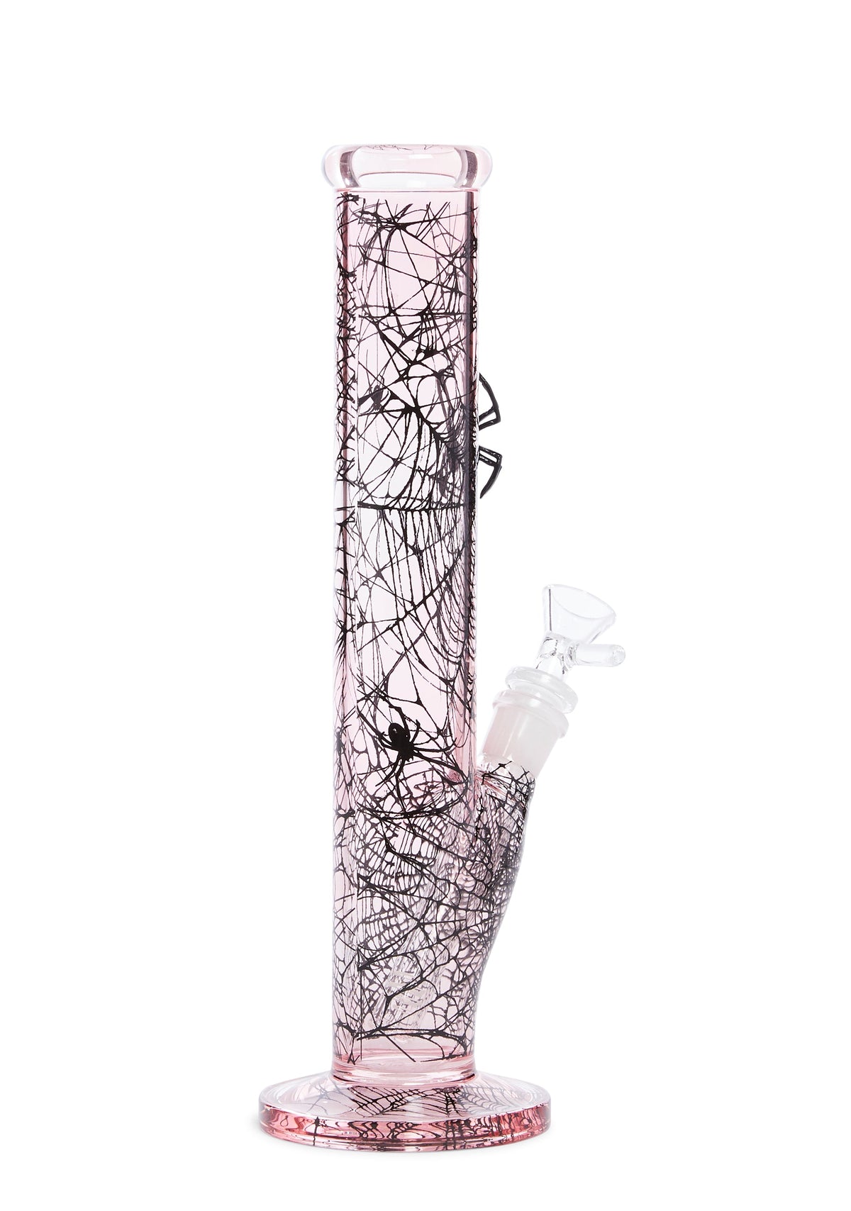 Web Obsessed Glass Bong