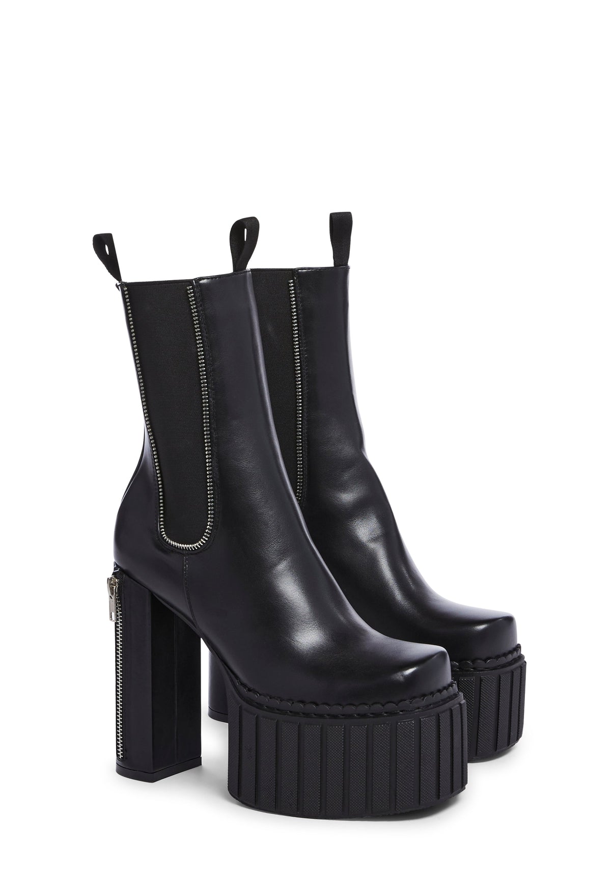 Flock To You Heeled Chelsea Boots