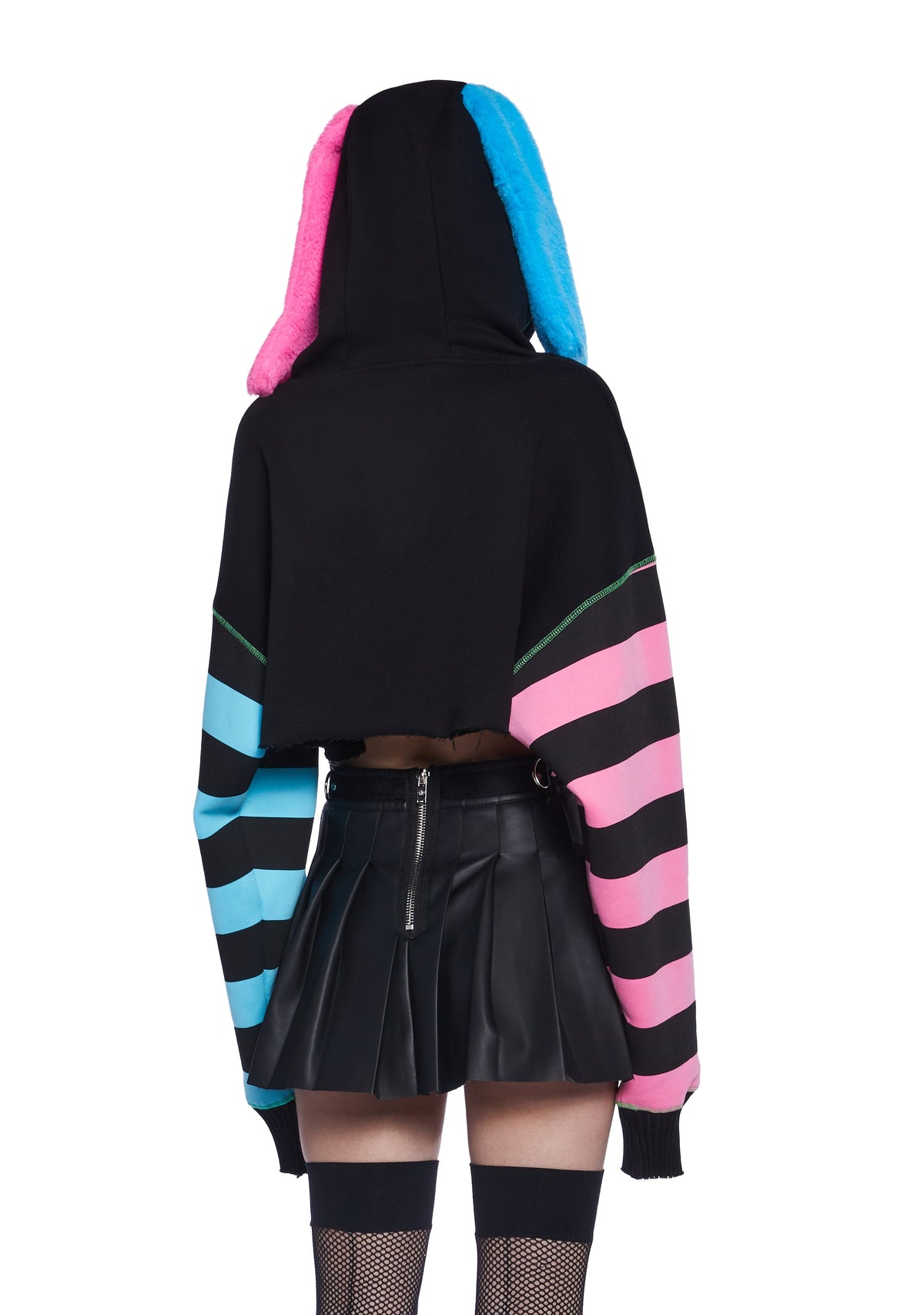 Pancake Popple Cropped Hoodie