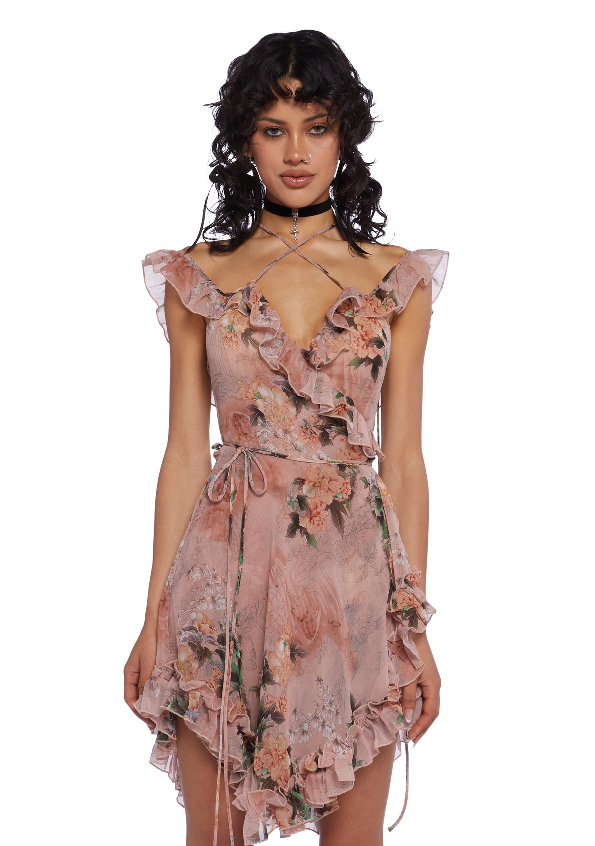 Wildflower Dreams Wrap Dress