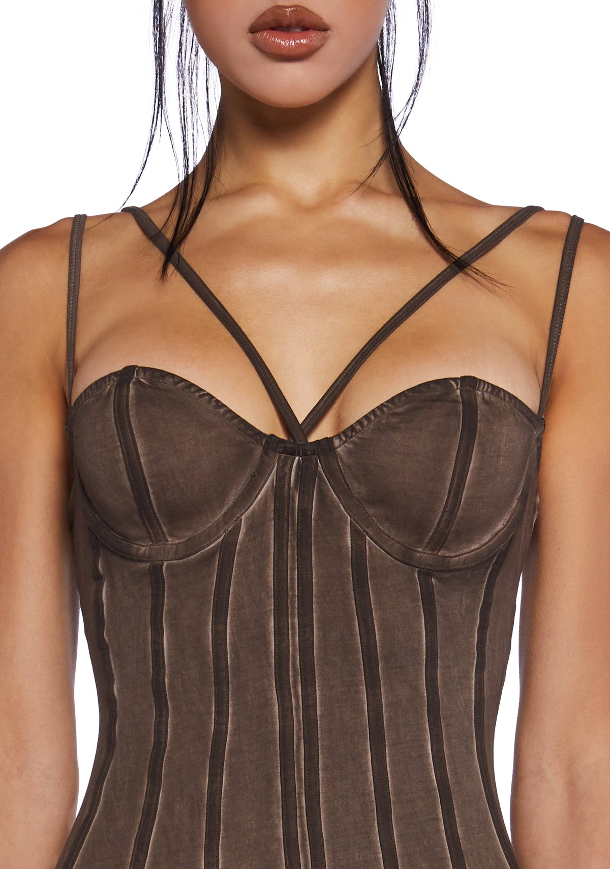 Downbeat Jersey Mini Dress
