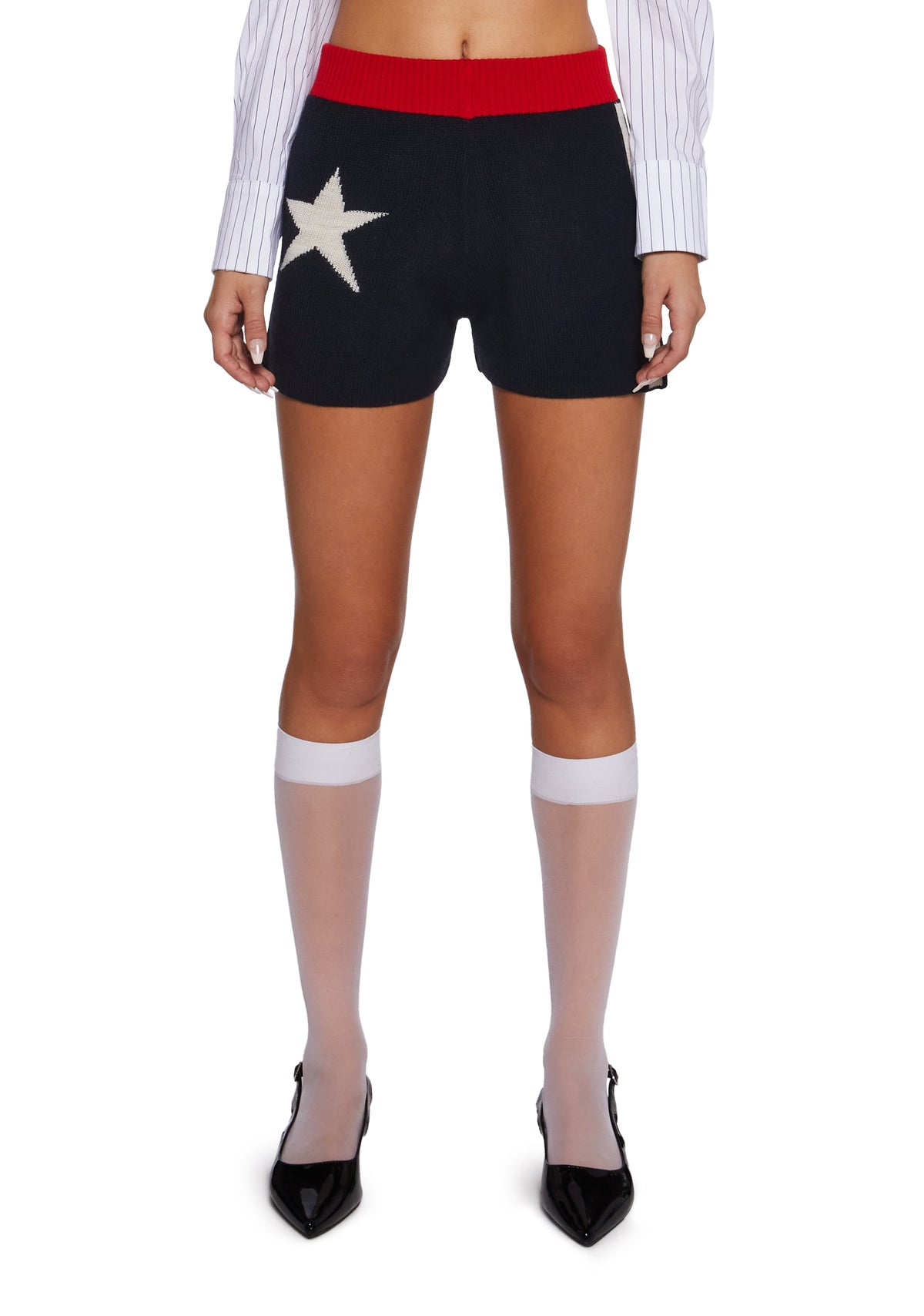 Liquorice Knit Shorts