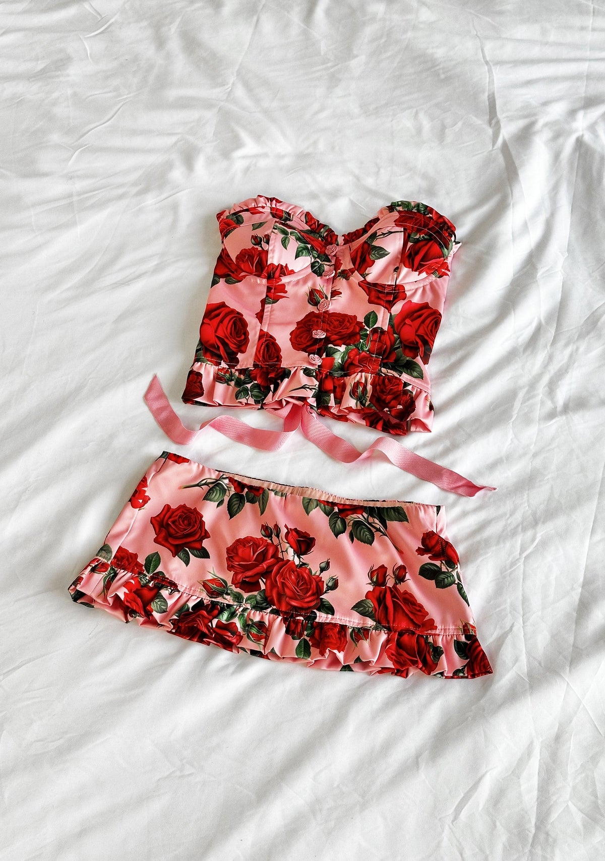 La Bella Vita Mini Skort - Pink