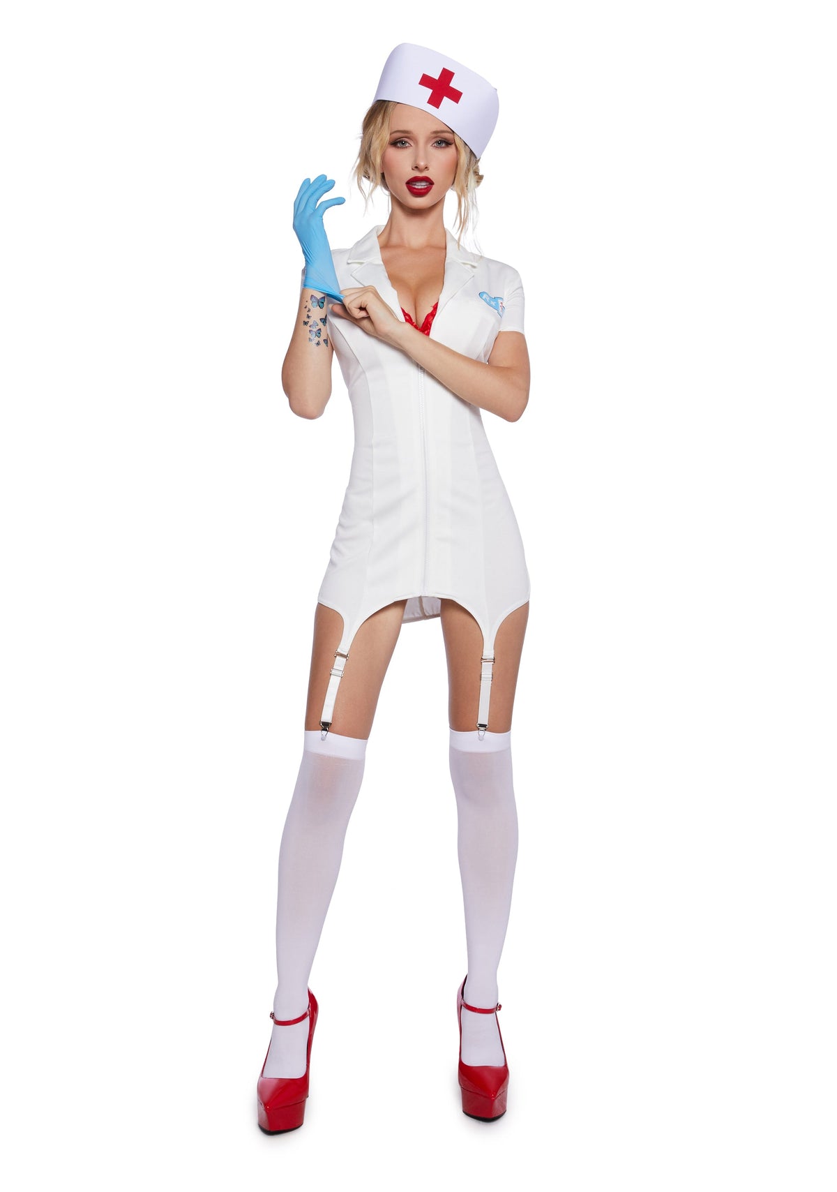Pop Punk Nurse Costume