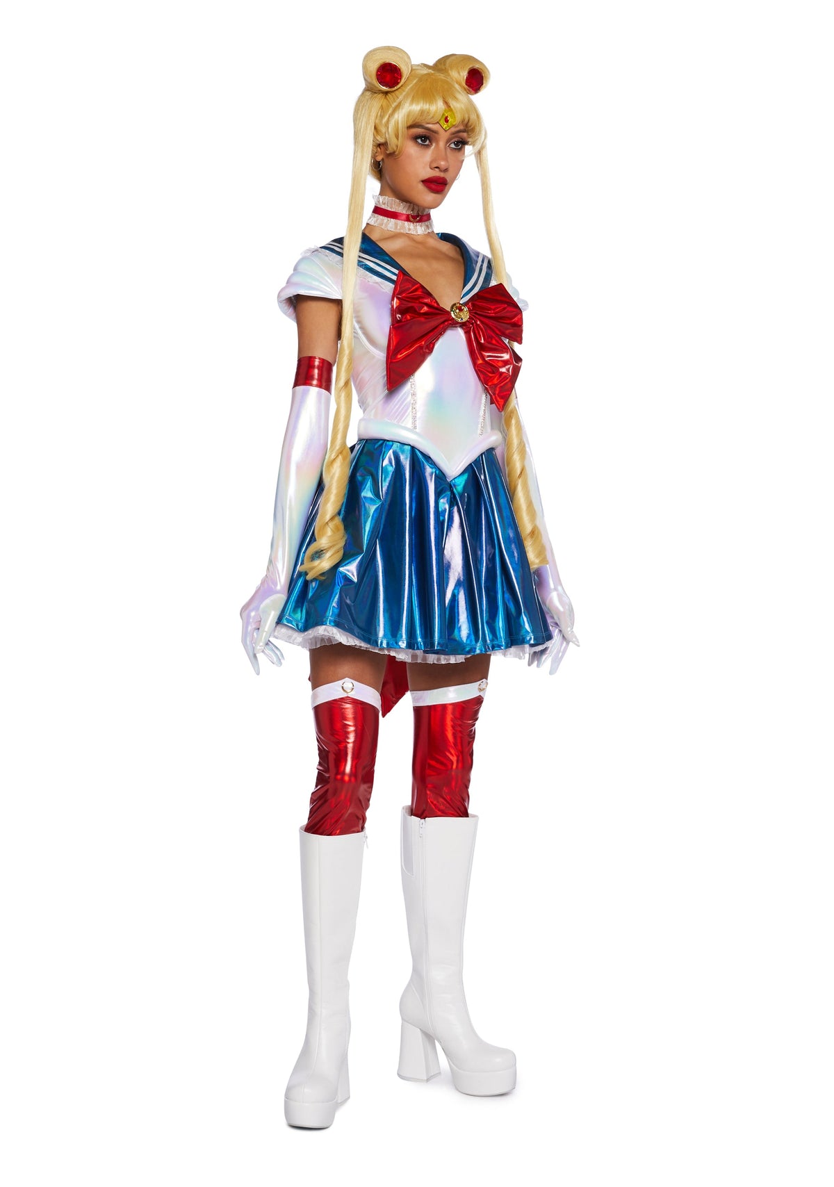 Celestial Sailor Costume And Wig Set