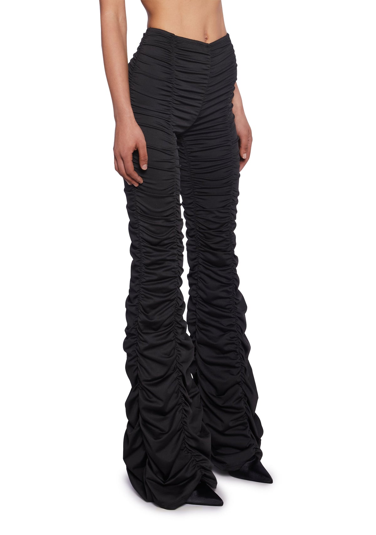 Lasso Babe Flare Pants - Black
