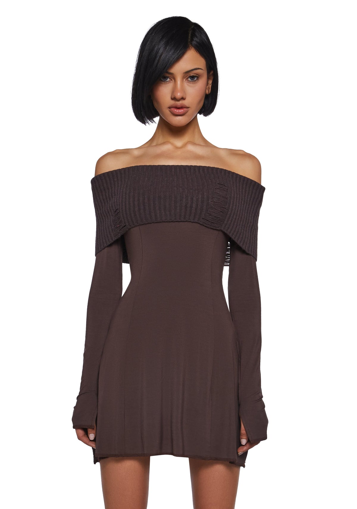 Forest Sketches Mini Dress