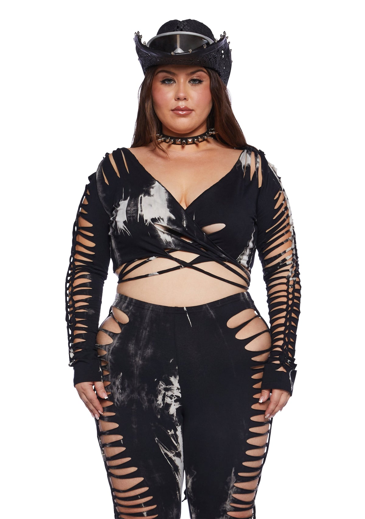 Surreal Mirage Wrap Top