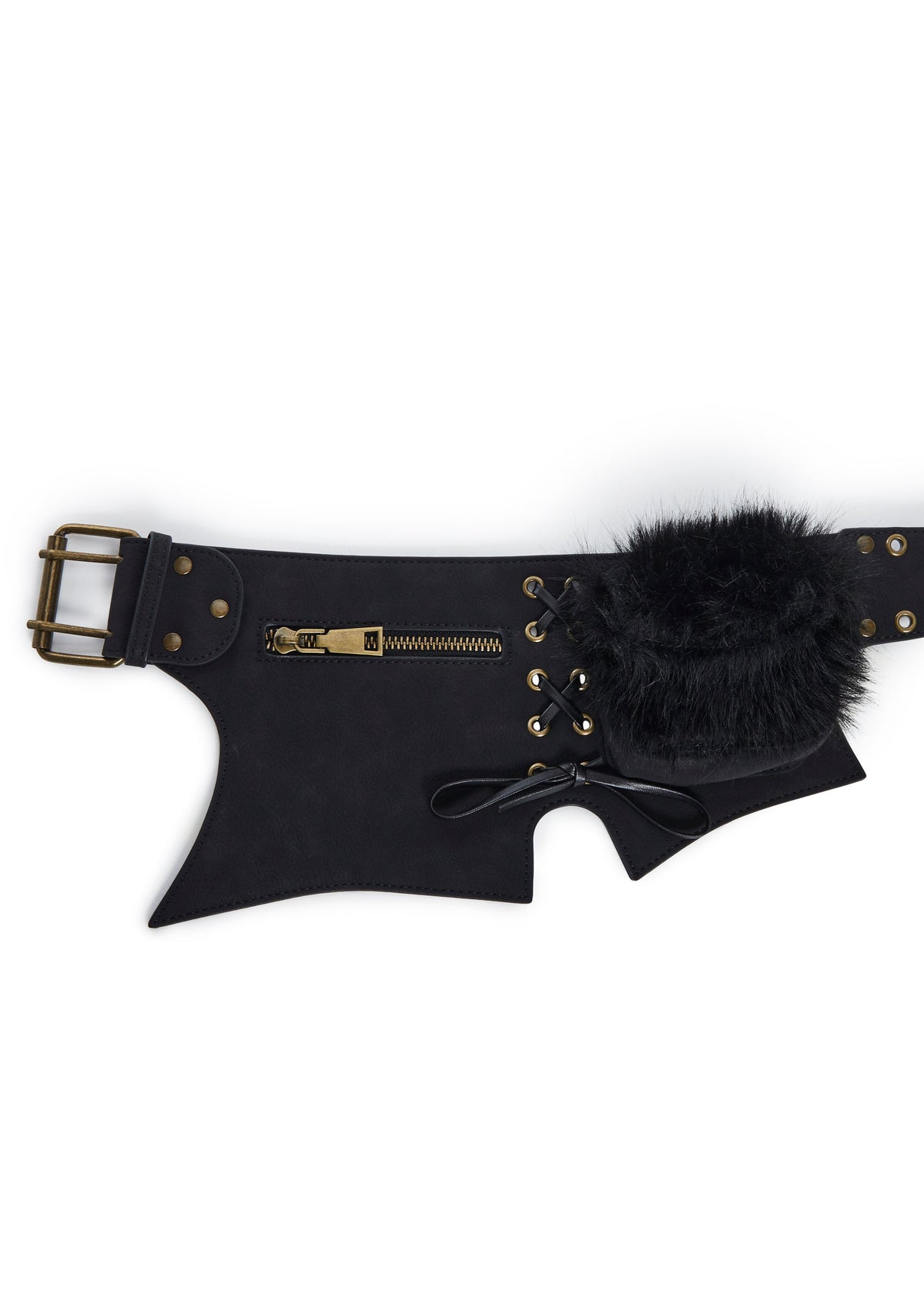Mojave Dreams Utility Belt - Black Fur