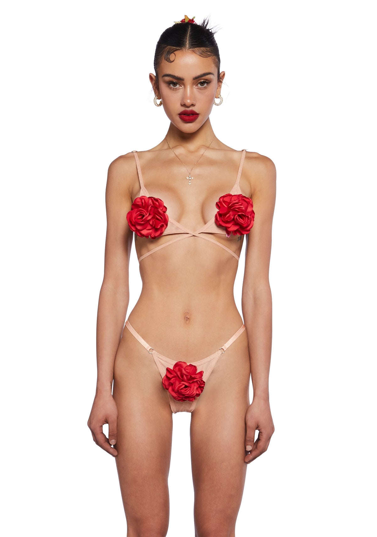 Floral Ecstasies Lingerie Set