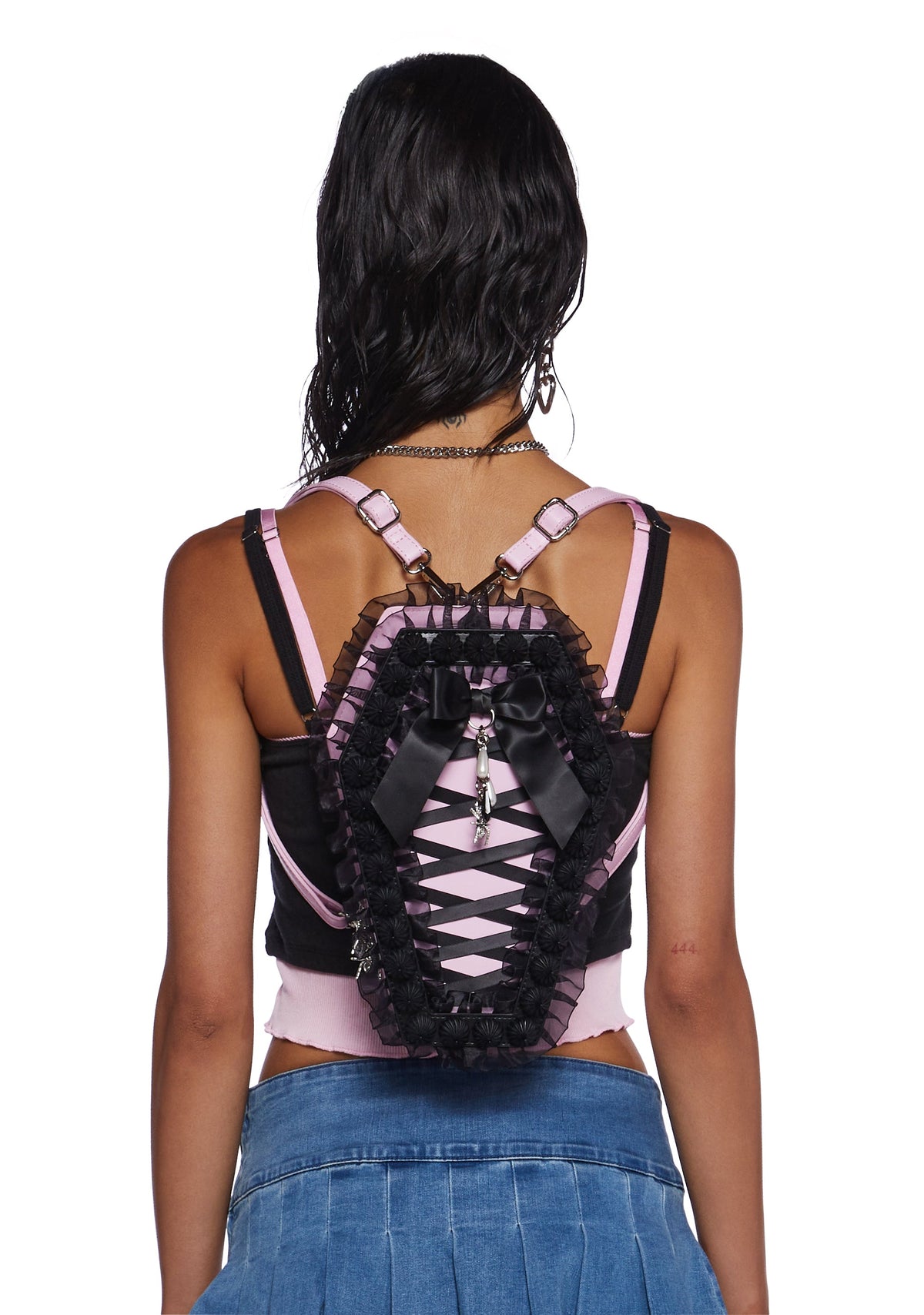 Frosted Farewells Coffin Backpack