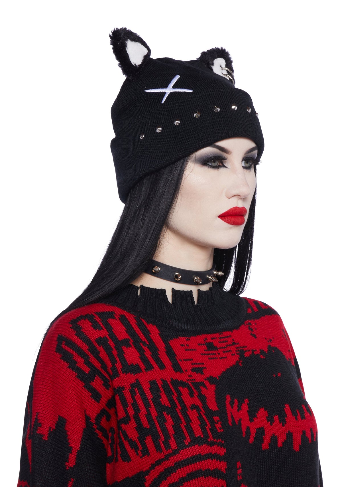 For Punk Kitties Only Beanie