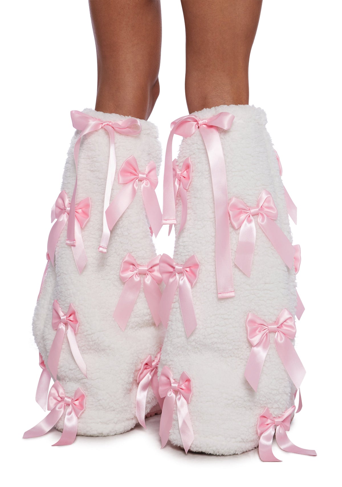 Cuddly Sheep Leg Warmers
