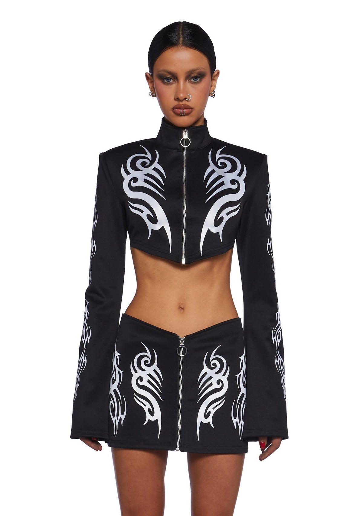 Night Raver Reflective Zip-Up Top