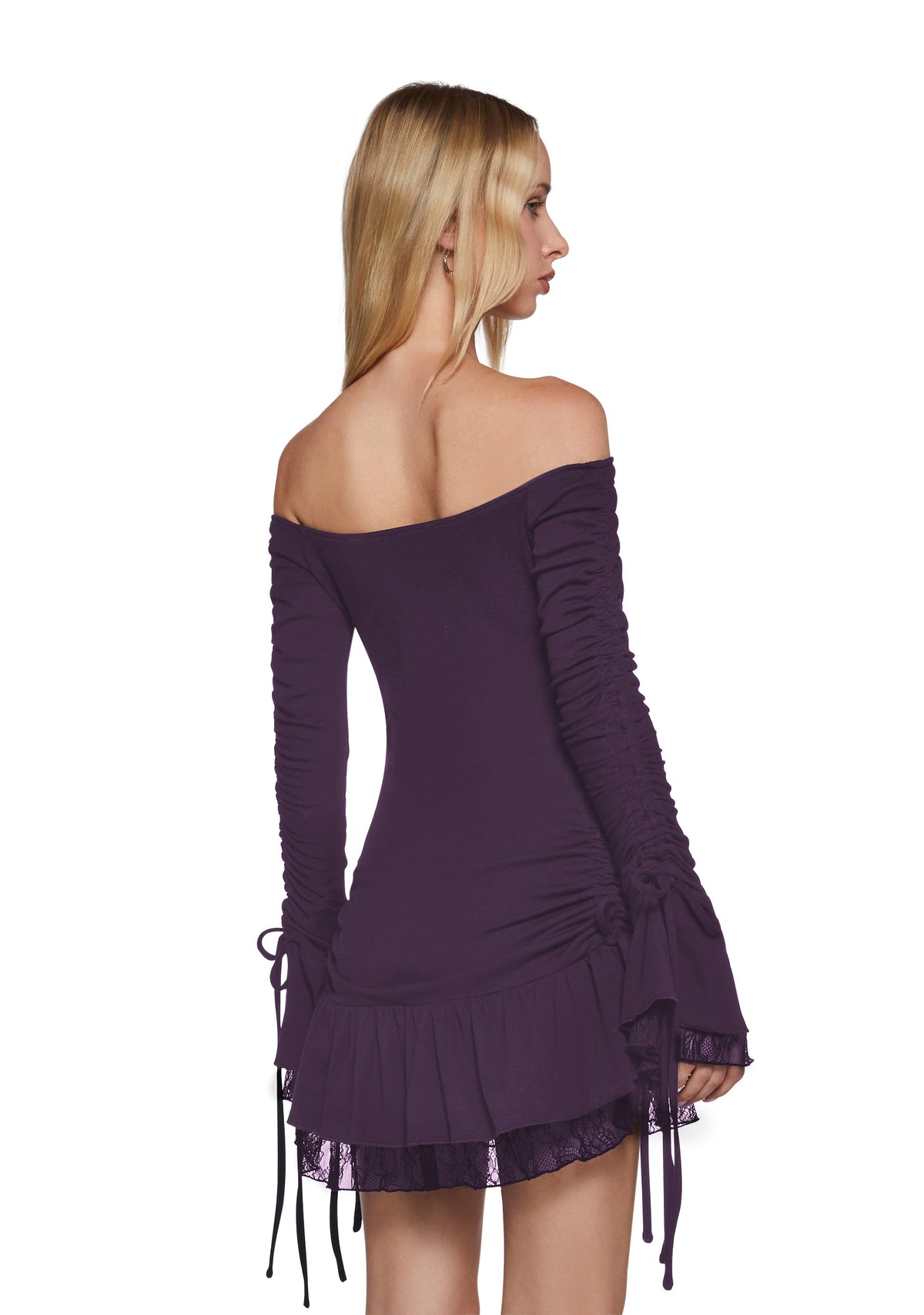 Want You Bad Mini Dress - Purple