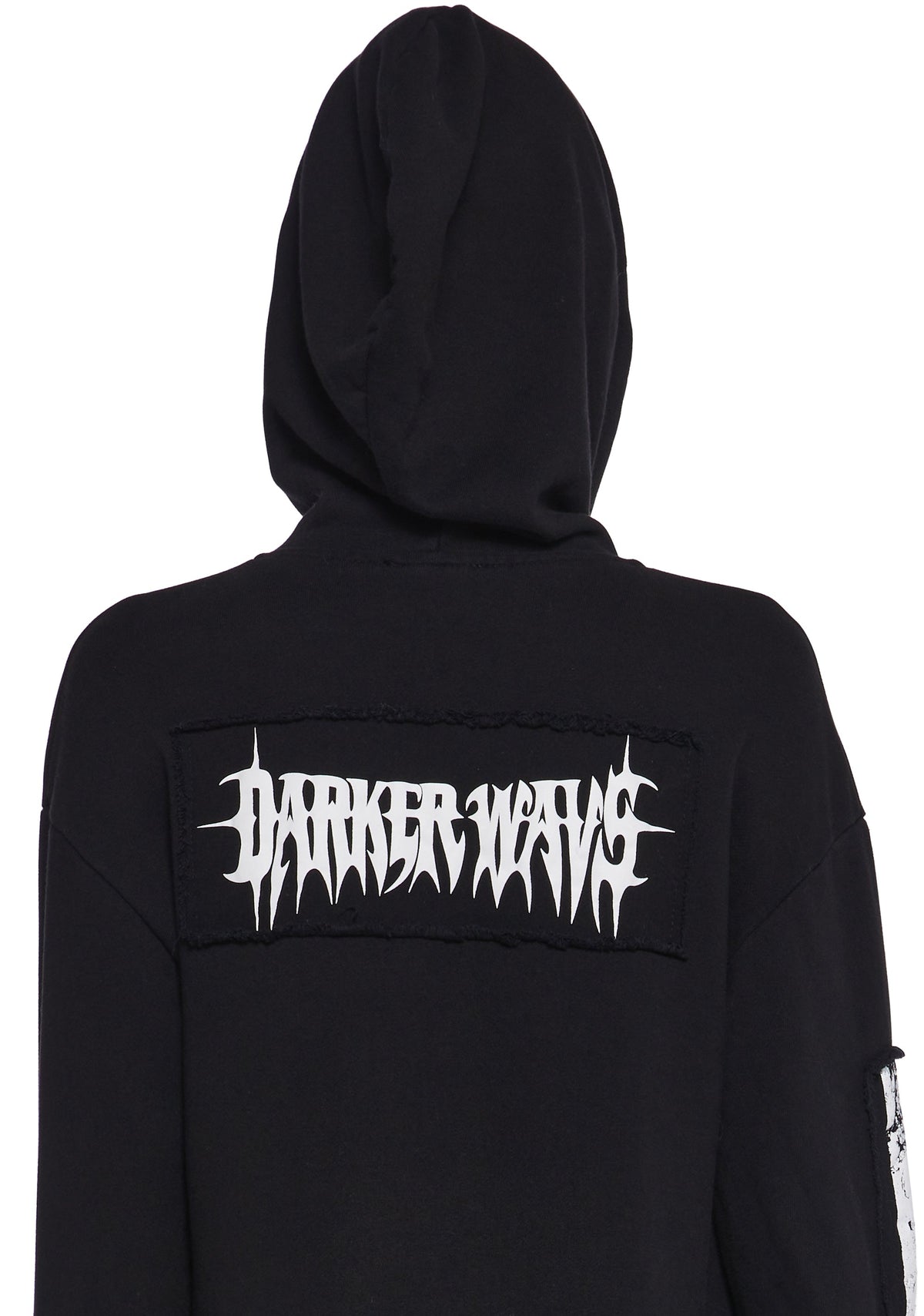 Diatonic Hoodie Duster With Patches