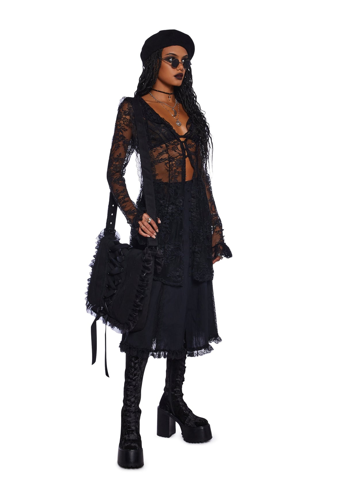 Seance Afterparty Sheer Cardigan