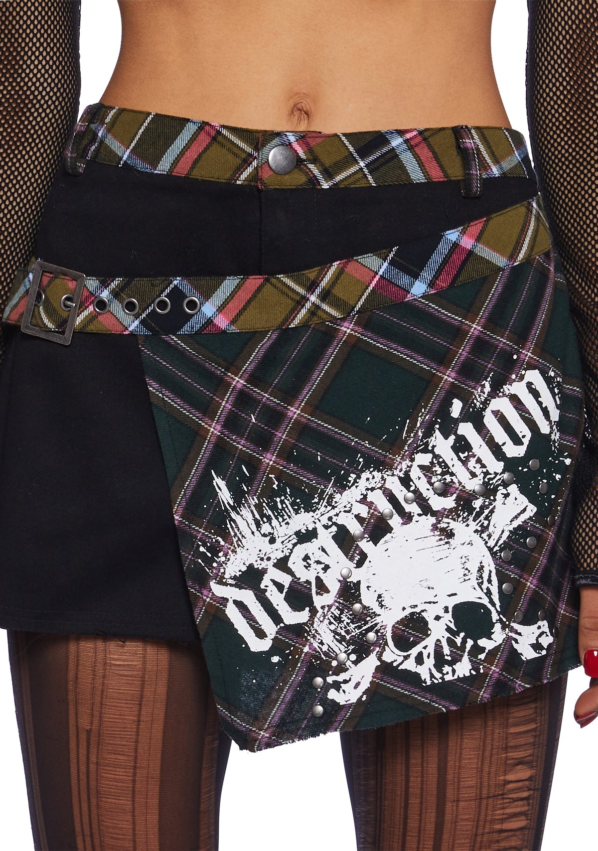 Just Destruction Mini Skirt