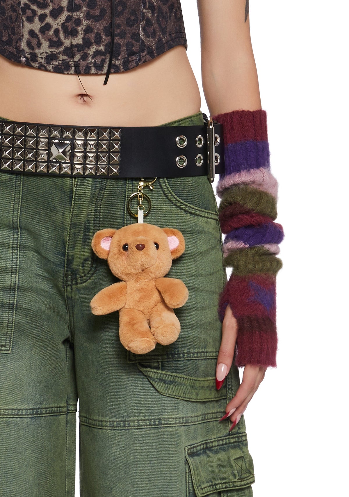 Plush Bear Keychain