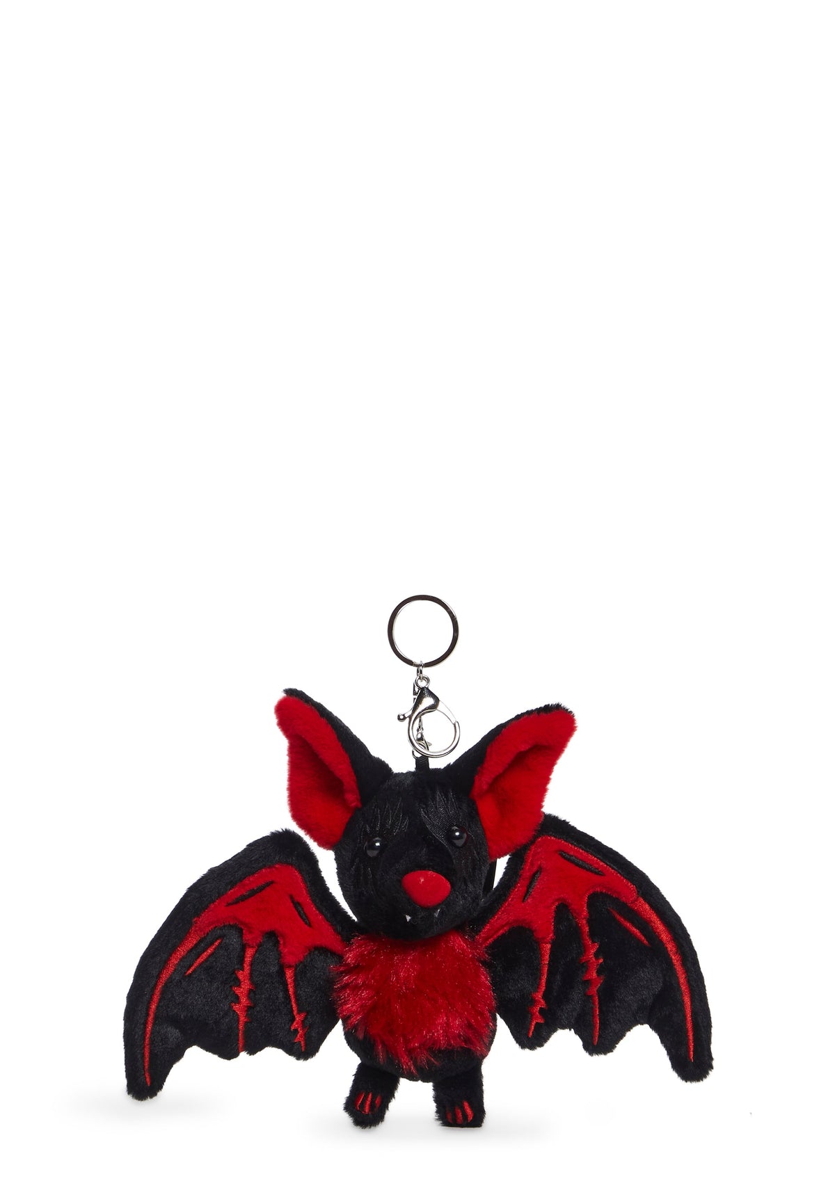 Plush Bat Keychain