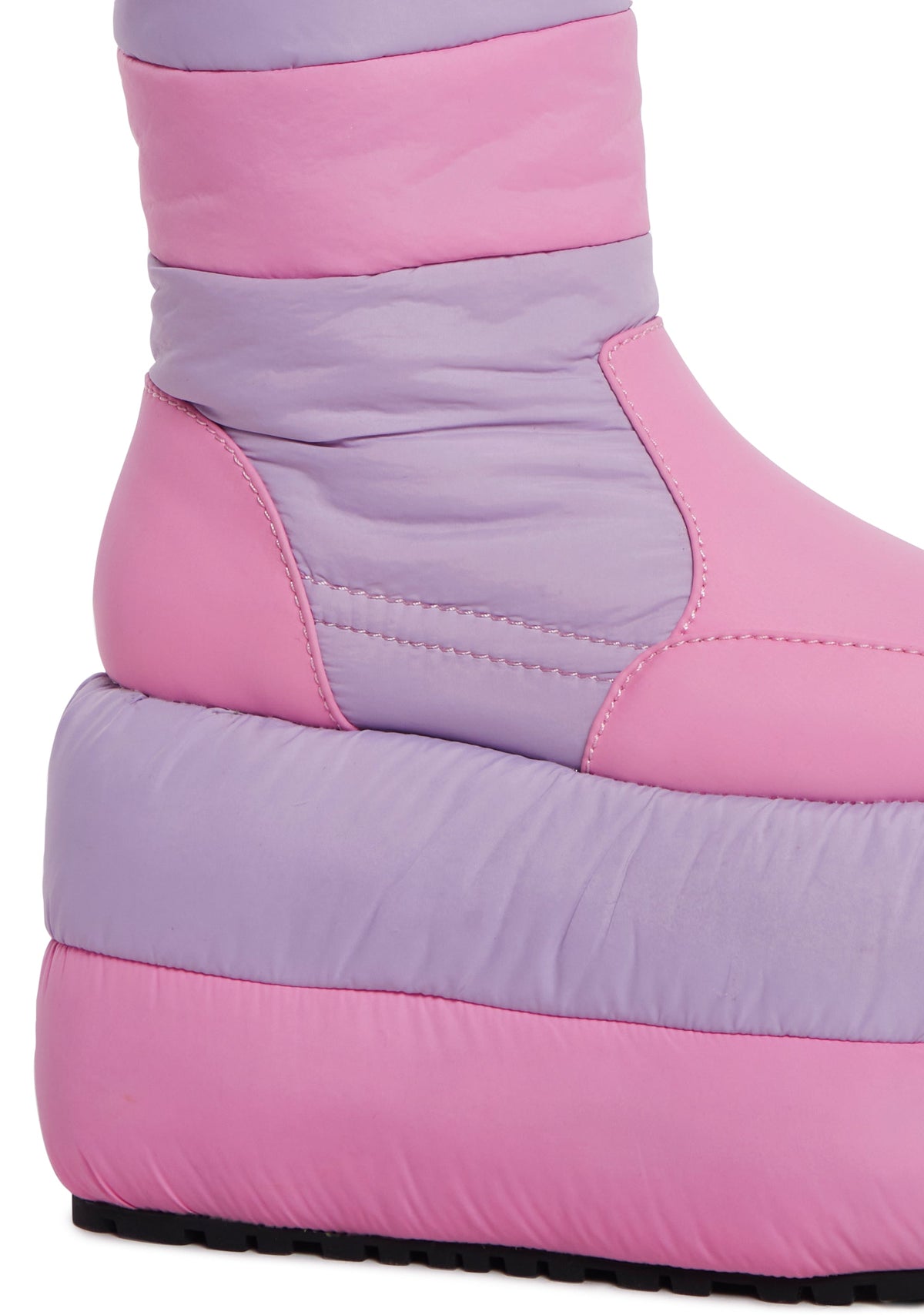 Sweet Retreat Platform Puffer Boots
