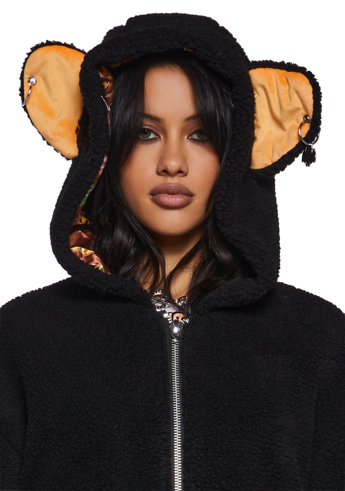 Rockstar Julius Hooded Sherpa Jacket