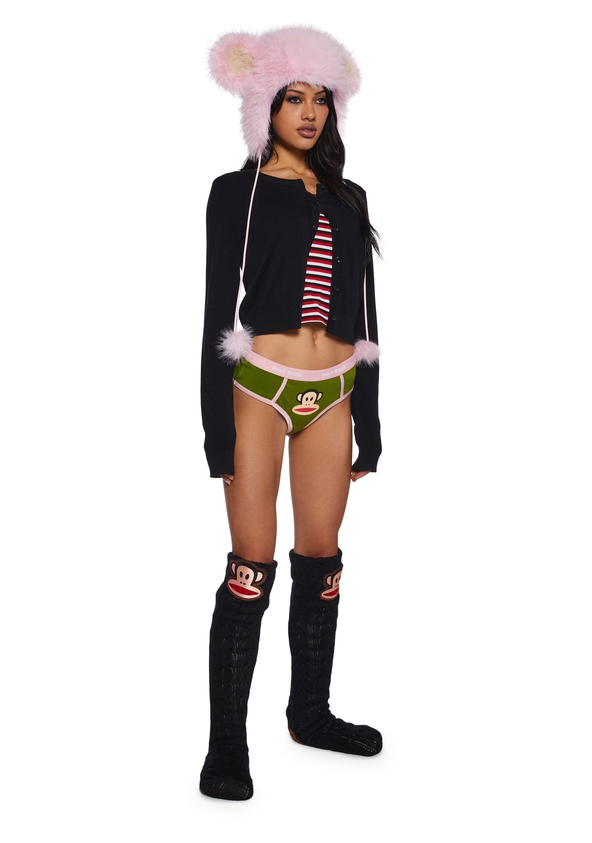 Cheeky Monkey Graphic Panties