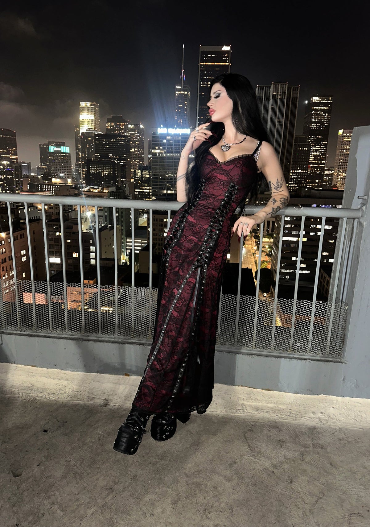 Bloodlust Coven Maxi Dress