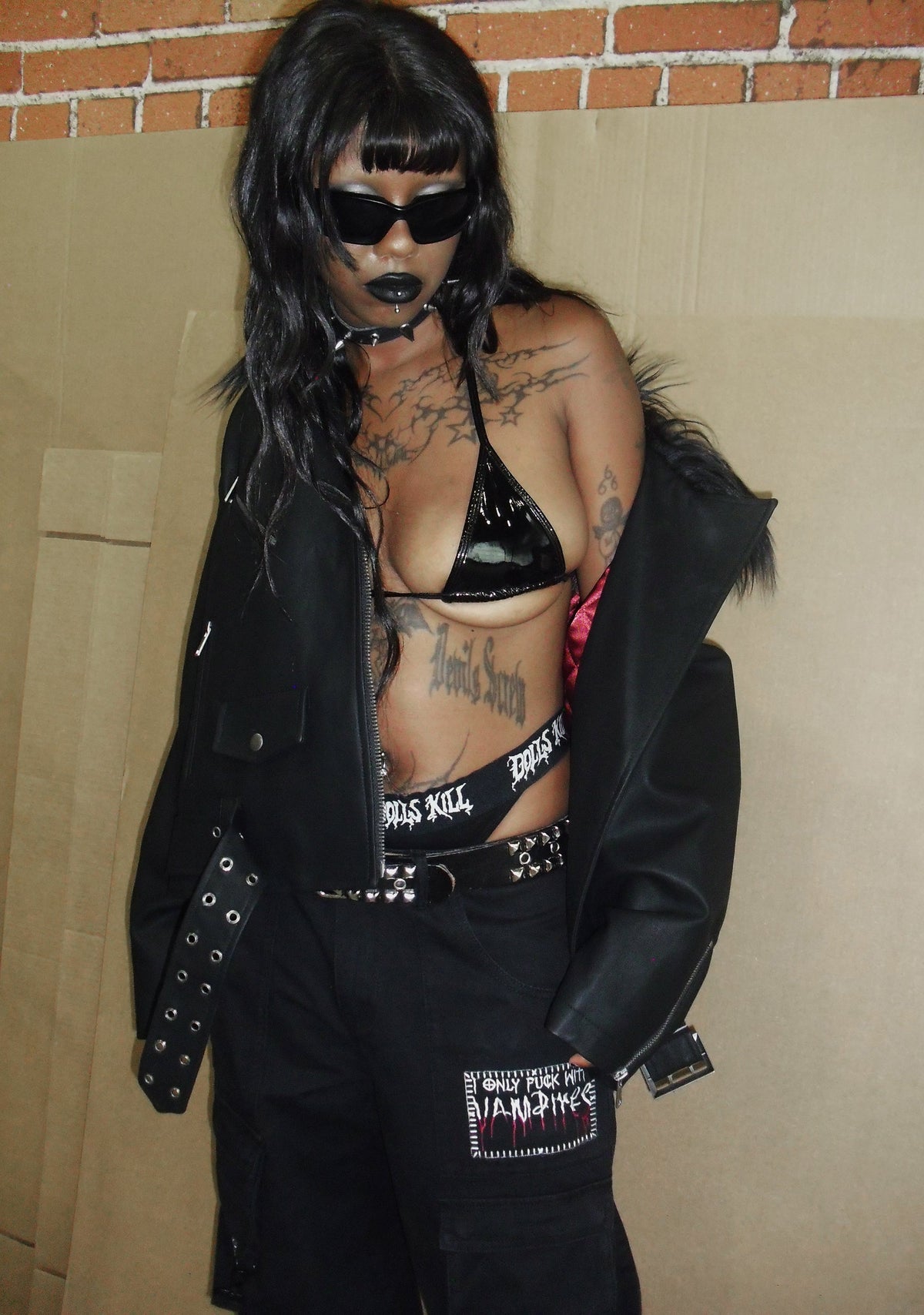 Midnight Resurrections Moto Jacket