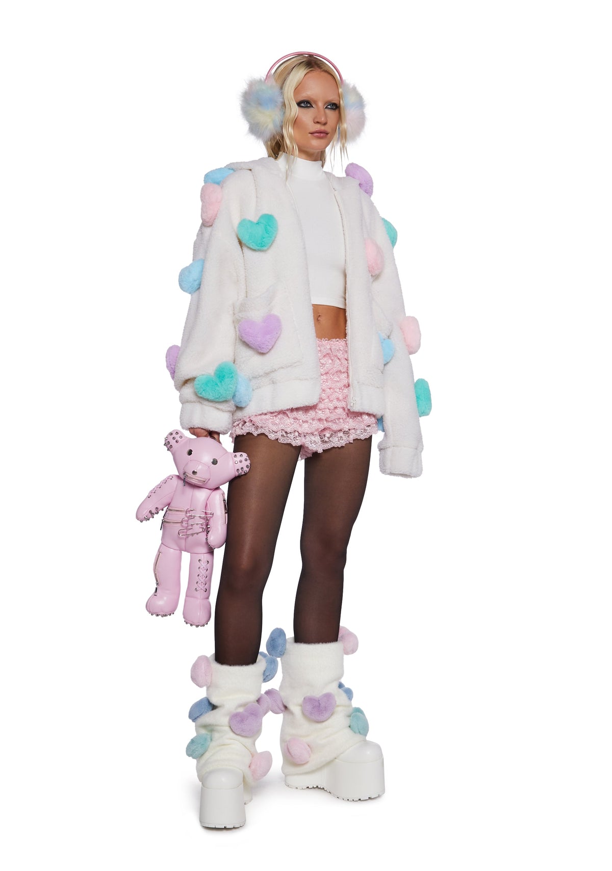 Snuggle Wonderland Hooded Sherpa Jacket