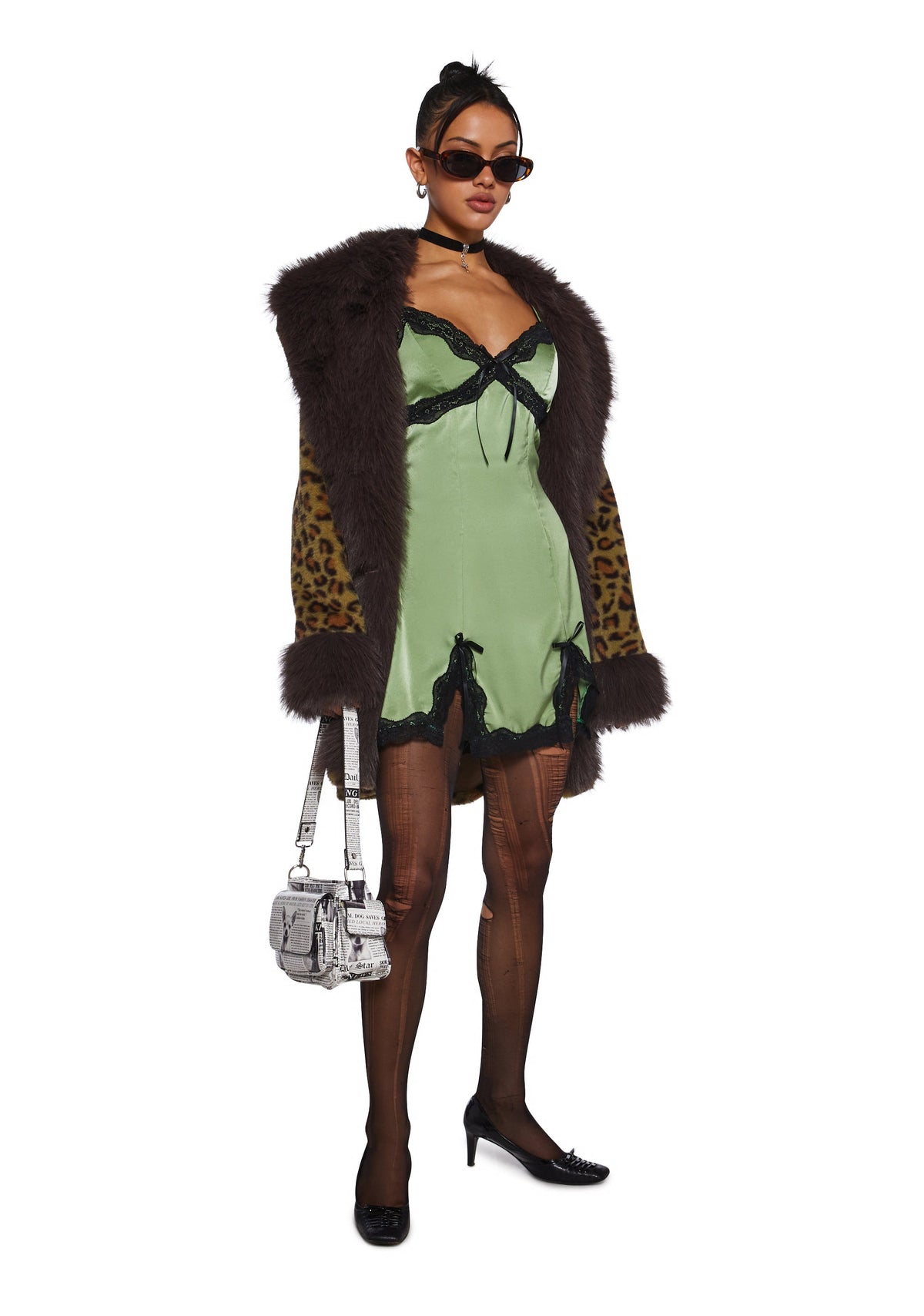 A Sorta Fairytale Slip Dress - Green