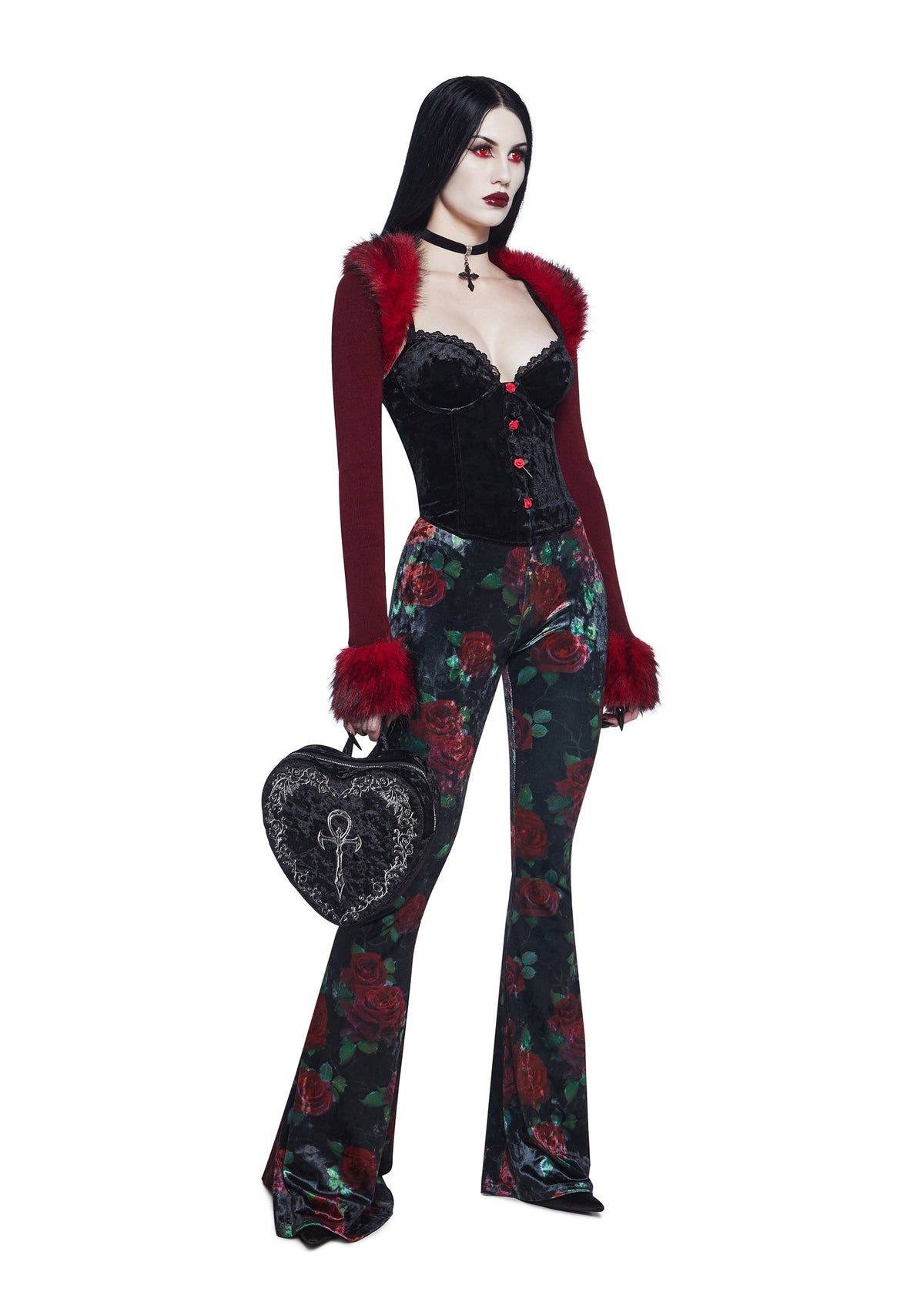 Covet You Corset Top - Black