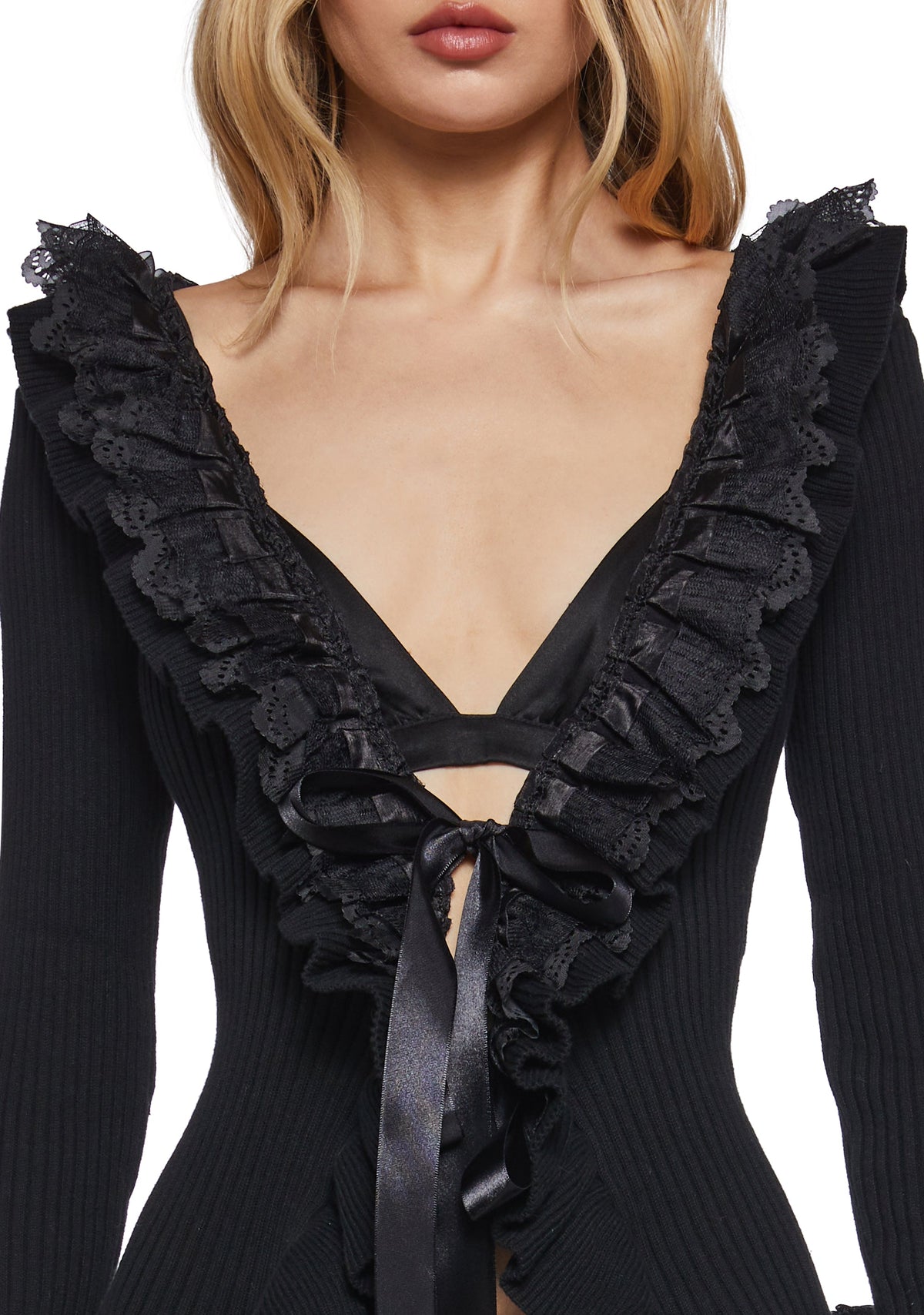 Celestial Darkness Knit Cardigan
