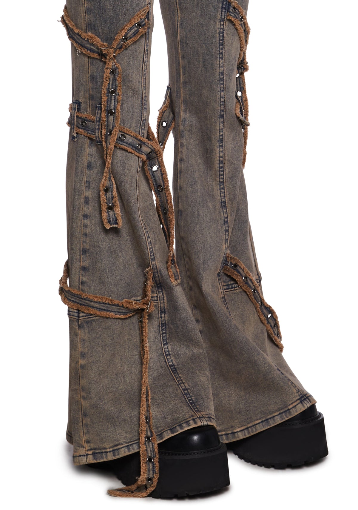 Street Takeover Bondage Denim Pants