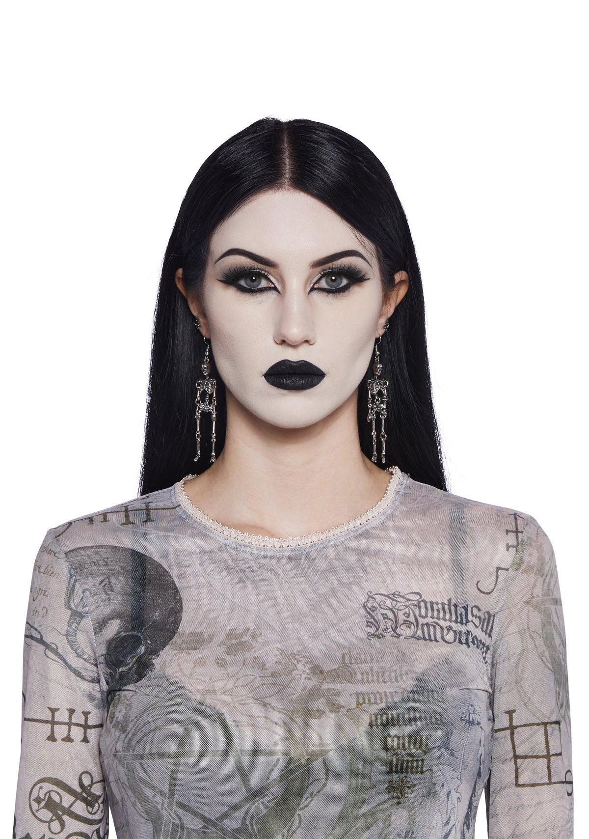 Bone Rattlers Drop Earrings