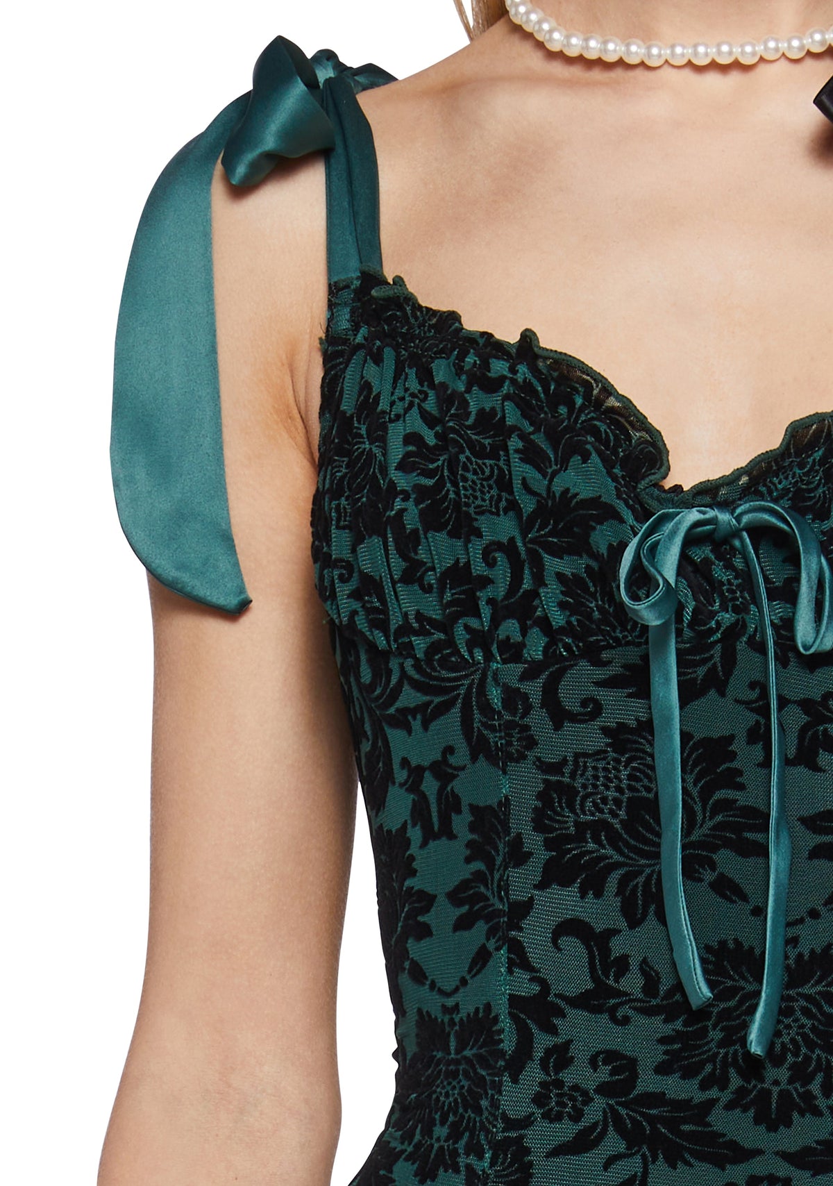 Wildflower Fables Mini Dress - Green