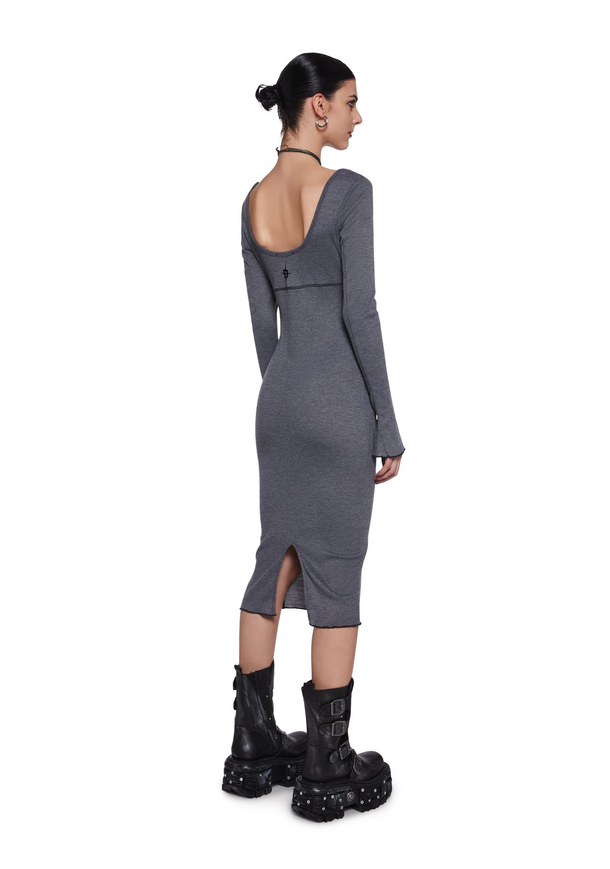 Warp Thermal Midi Dress