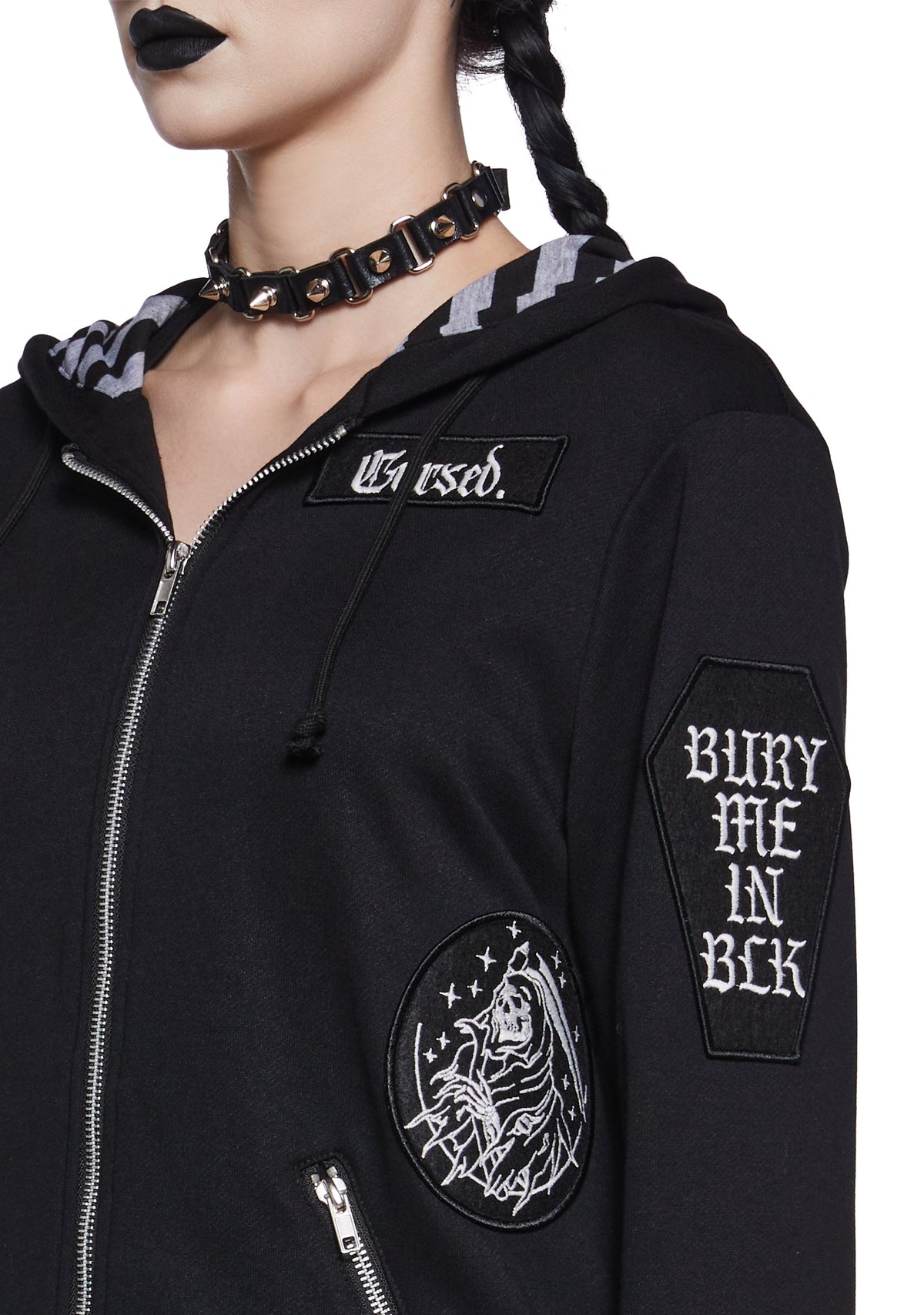 Cursed Ways Zip-Up Hoodie