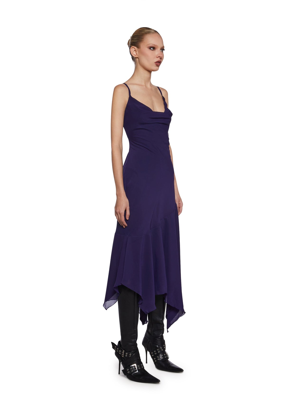 Maisie Asymmetrical Midi Dress