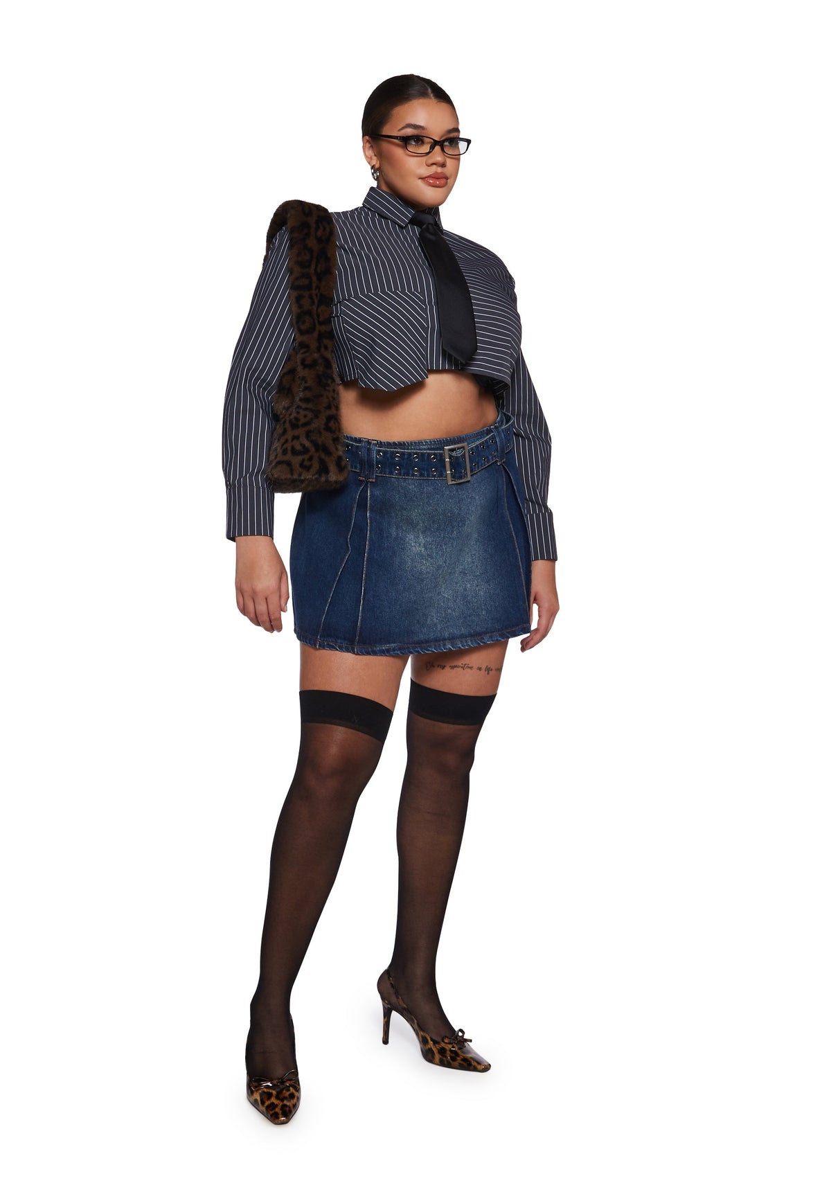 Margie Pleated Mini Skirt