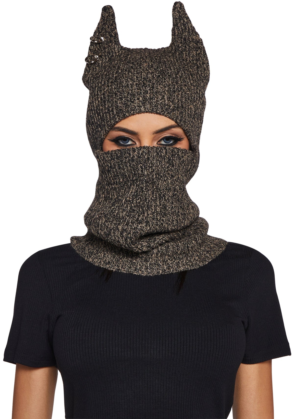 Punked Up Knit Balaclava