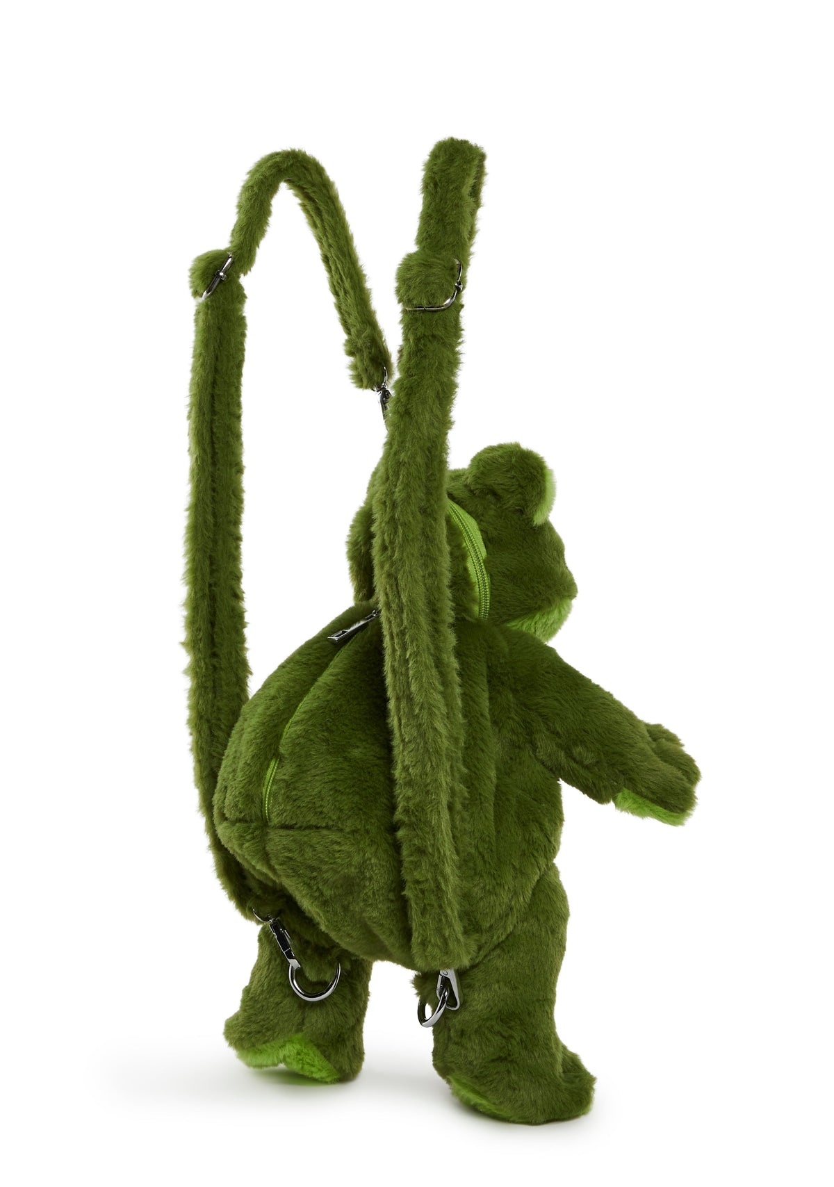 Toadally Rad Frog Plush Backpack