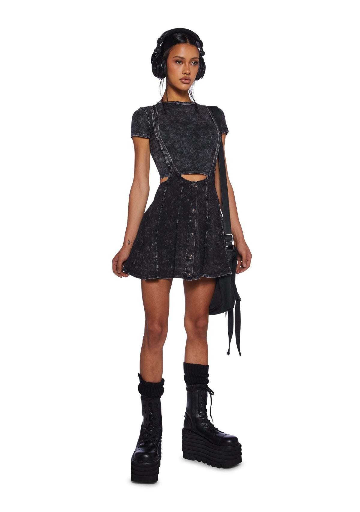 Electric Dreams 2-In-1 Mini Dress