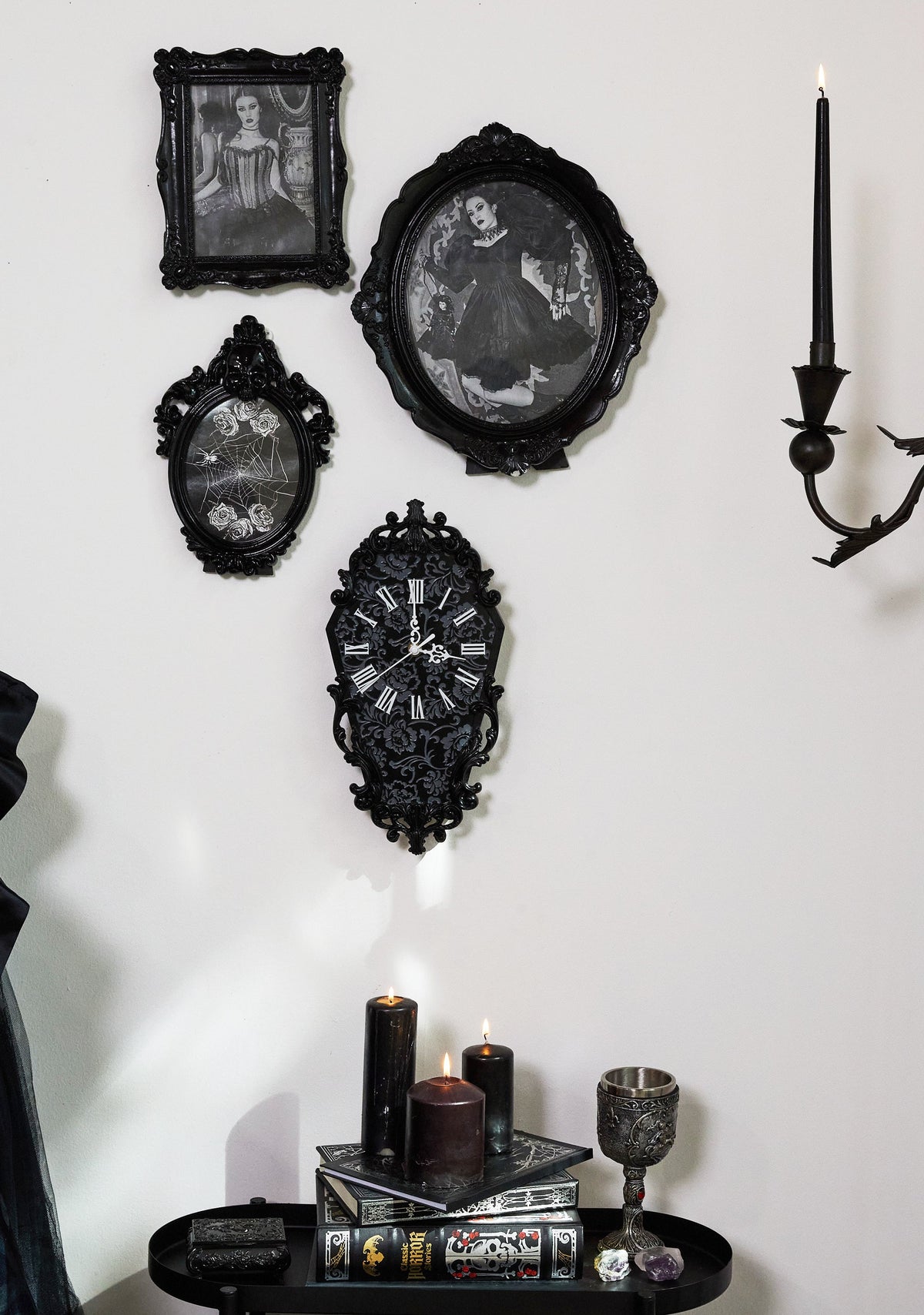 Gothic Hour Coffin Clock
