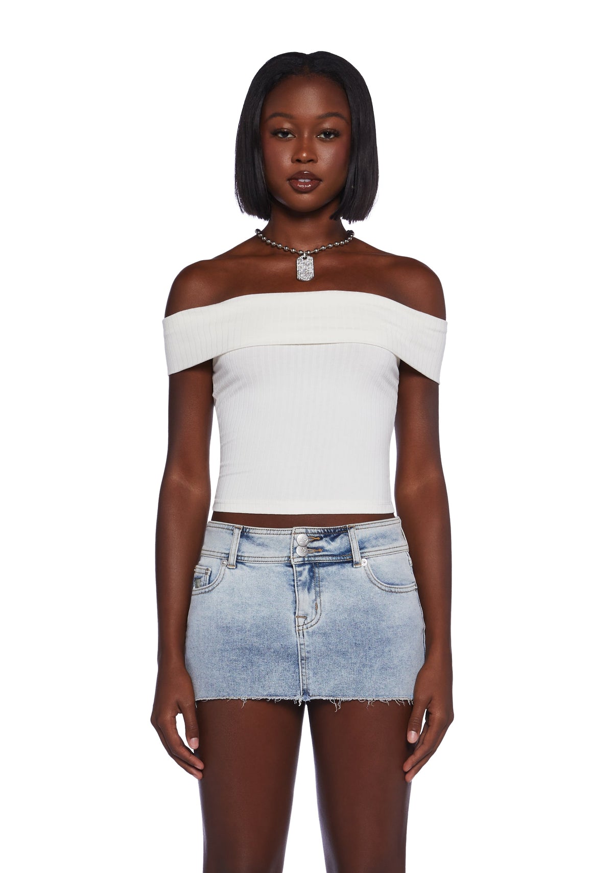 Love Is A Game Off The Shoulder Top