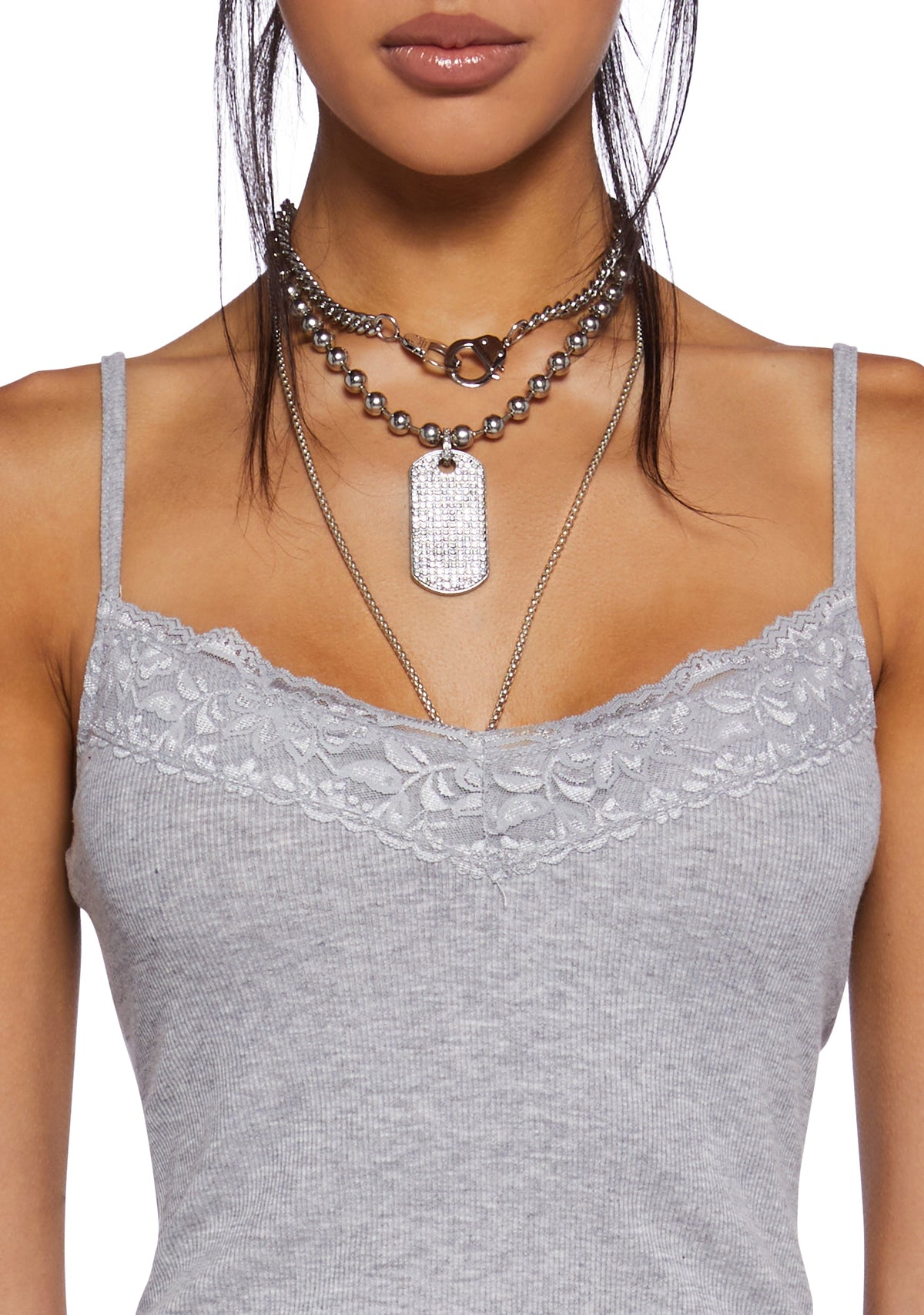 Drama Club Lace Cami Tank