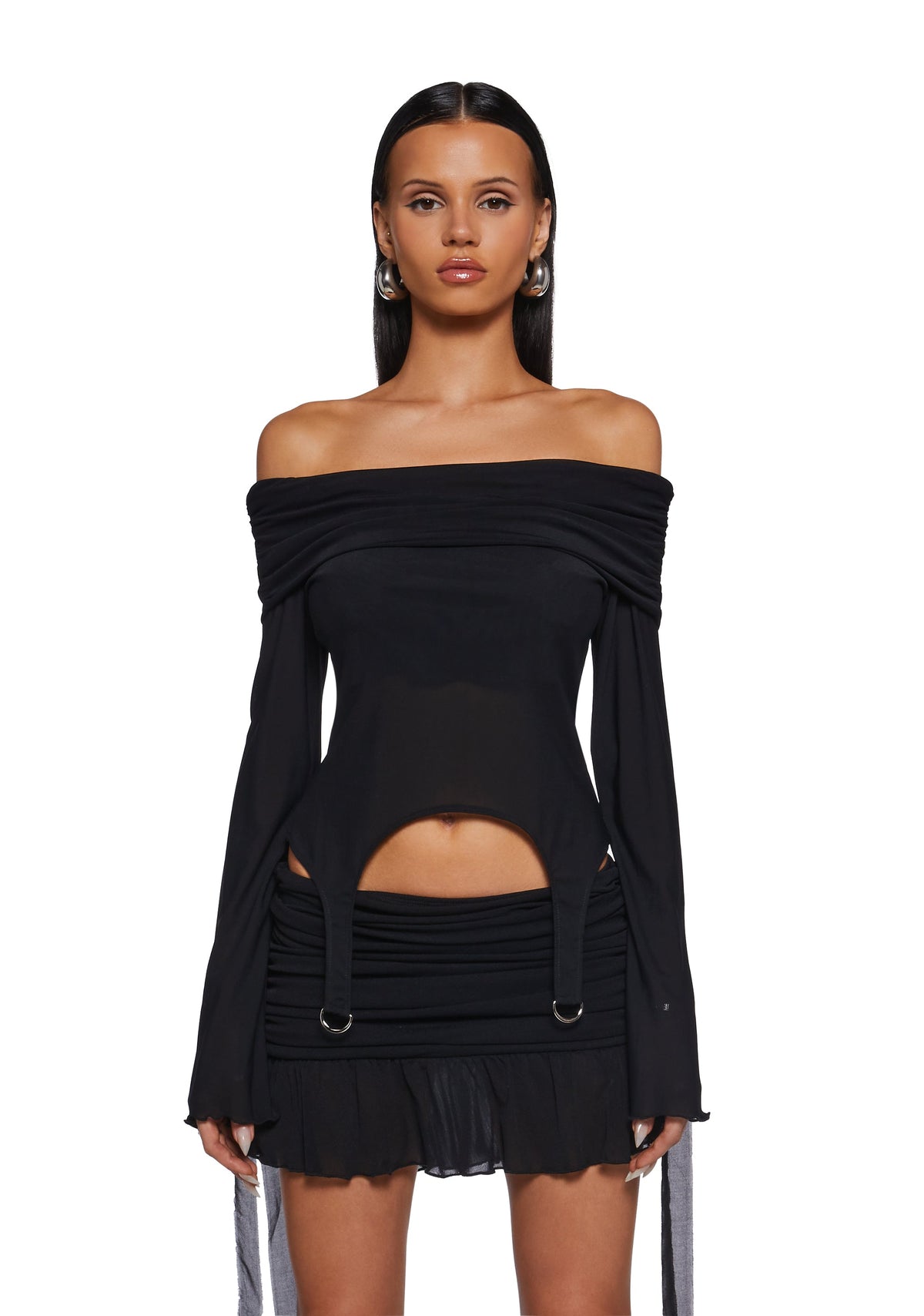 Never Underestimate Off The Shoulder Top