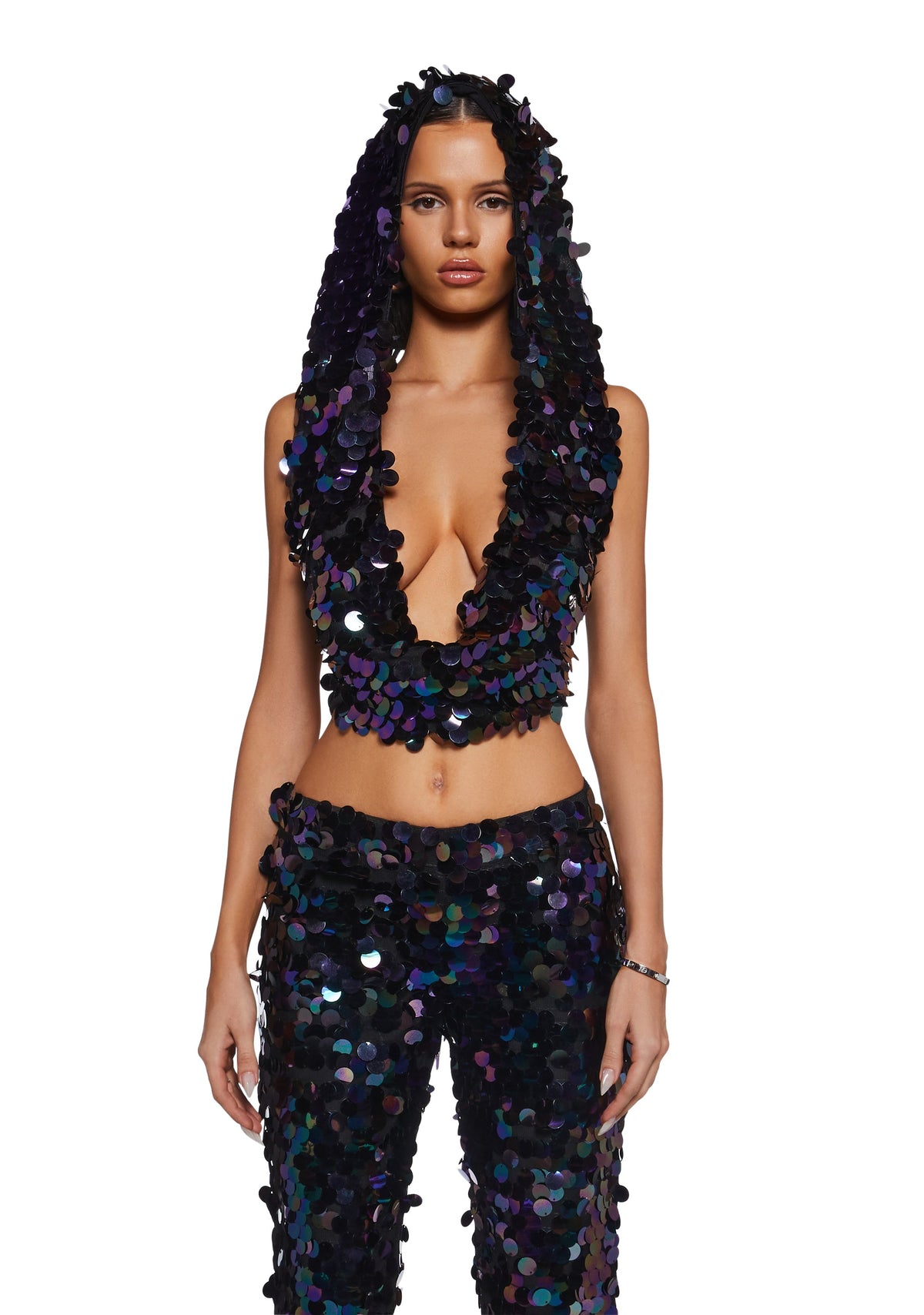 Lights Of Lust Hooded Top