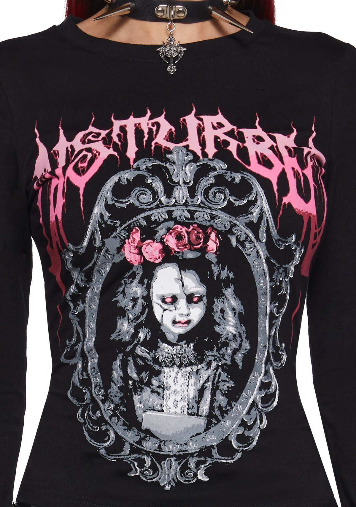 Distorted Reflections Long Sleeve Tee